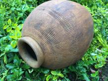 Indonesische rijstkan, rijst kan origineel en authentiek uit Azië, wateruitloop